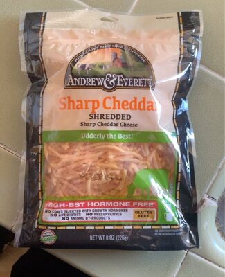 Sharp Cheddar Shredded Cheese, Sharp Cheddar