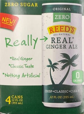 Zero Sugar Original Ginger Ale, Original