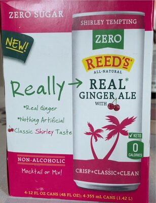 Real Ginger Ale With Crisp+Classic+Clean