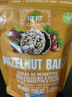 Dates + Hazelnuts + Cacao Snacking Fruit & Nut Bites, Dates + Hazelnuts + Cacao