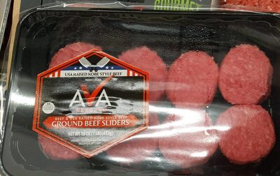 USA Raised Kobe Style Ground Beef Sliders, Kobe Style