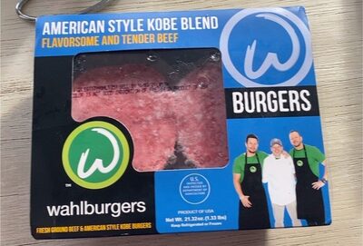 American Style Kobe Blend Burgers, American Style Kobe Blend