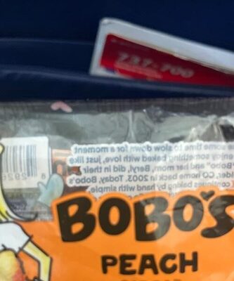 Peach Oat Bar, Peach