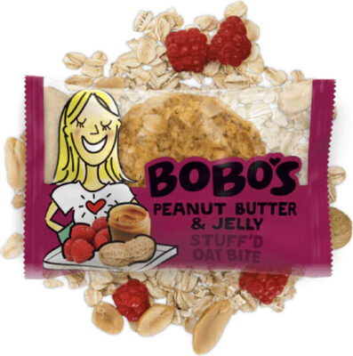 Peanut Butter & Jelly Stuff'D Oat Bites, Peanut Butter & Jelly