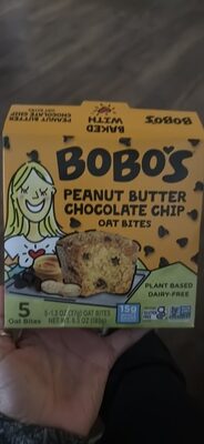 Peanut Butter Chocolate Chip Oat Bites, Peanut Butter Chocolate Chip