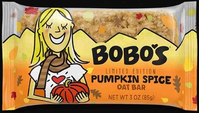 Pumpkin Spice Oat Bar, Pumpkin Spice