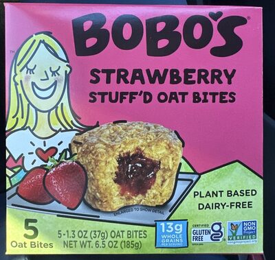 Strawberry Stuff'D Oat Bites, Strawberry