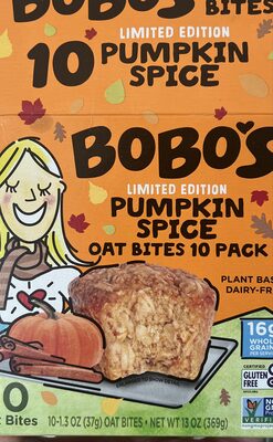 Pumpkin Spice Oat Bites, Pumpkin Spice