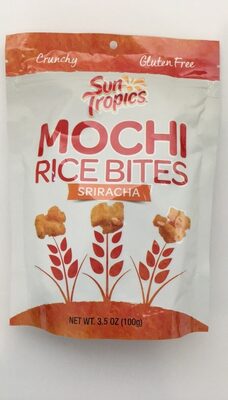 Thai Bird Sriracha Mochi Snack Bites, Thai Bird Sriracha