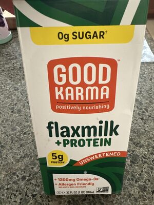 Unsweetened Omega-3 + Protein Flaxmilk, Unsweetened