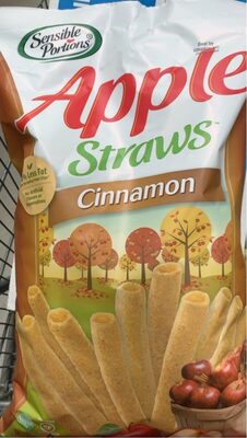 Cinnamon Apple Straws Multigrain Snack, Cinnamon Apple