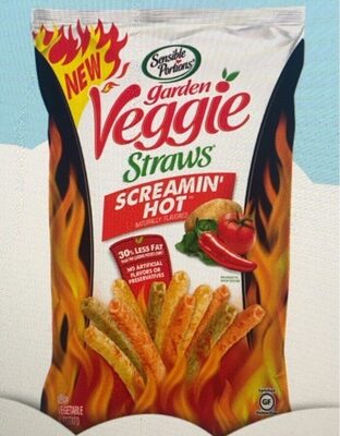 Screamin' Hot Flavored Vegetable & Potato Snack, Screamin' Hot