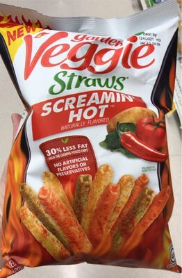 Screamin' Hot Vegetable & Potato Snack, Screamin' Hot