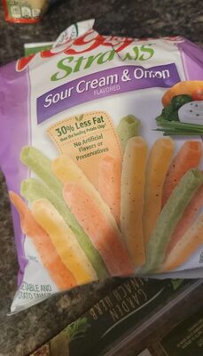 Sour Cream & Onion Flavored Vegetable And Potato Snack, Sour Cream & Onion