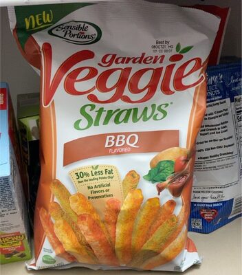 BBQ Flavored Vegetable And Potato Snack, BBQ