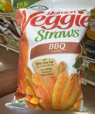 BBQ Flavored Vegetable And Potato Snack, BBQ
