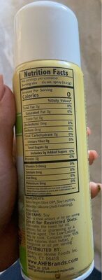 Olive Oil Cooking Spray
