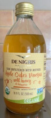 Apple Cider Vinegar With Honey & Turmeric, Honey & Turmeric