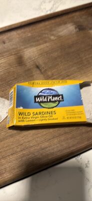 Wild Sardines In Extra Virgin Olive Oil With Lemon - Lightly Smoked, Lemon - Lightly Smoked