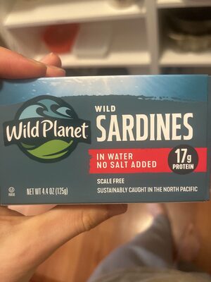 No Salt Added Wild Sardines In Water