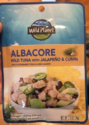 Albacore Wild Tuna With Jalapeno & Cumin, Jalapeno & Cumin