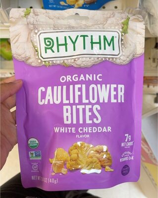 White Chddr Cauliflower Bites, Cheddar