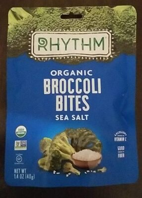 Sea Salt Organic Broccoli Bites, Sea Salt