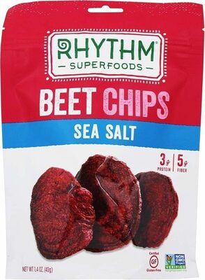 Sea Salt Organic Beet Chips, Sea Salt
