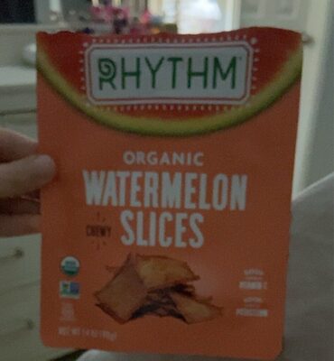 Chewy Organic Watermelon Slices, Chewy