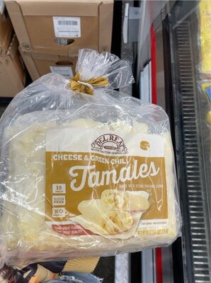 Cheese & Green Chili Tamales, Cheese & Green Chili