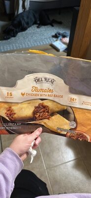 Chicken Tamales In Red Sauce, Chicken In Red Sauce