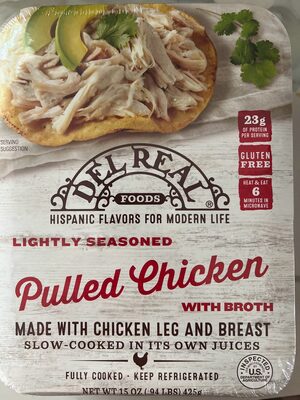 Seasoned Pulled Chicken Pollo Deshebrado, Seasoned