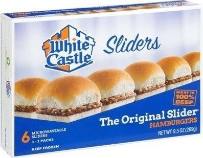 The Original Sliders With Grilled Onions On Our Signature Bun, Original