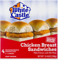 White Castle, Chicken Breast Sandwiches