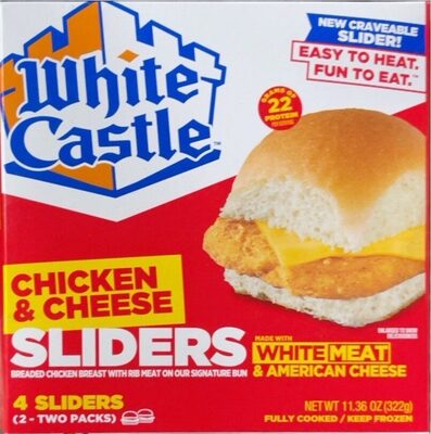 Chicken & Cheese Sliders, Chicken; Cheese