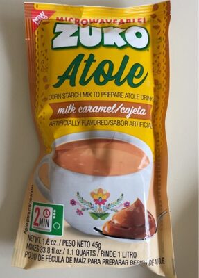 Milk Caramel Atole Drink, Milk Caramel