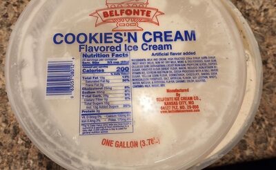 Cookies'N Cream Ice Cream, Cookies'N Cream