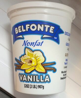 Vanilla Nonfat Yogurt, Vanilla