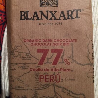 77% Peru Organic Dark Chocolate Bar, 77% Peru Dark