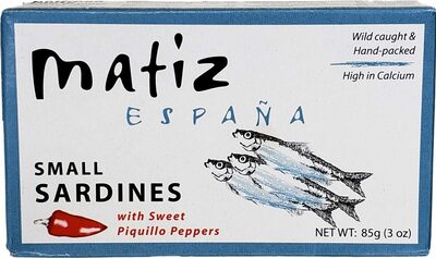 Small Sardines With Sweet Piquillo Peppers, Sweet Piquillo Peppers