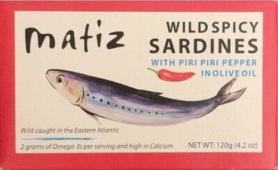 Spicy Wild Sardines With Chili Peppers In Olive Oil, Spicy