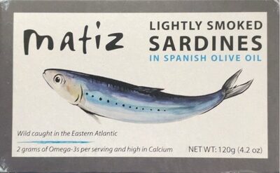 Lightly Smoked Sardines In Spanish Olive Oil, Spanish Olive Oil
