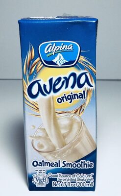 Alpina, Avena, Oatmeal Smoothie, Original, Original