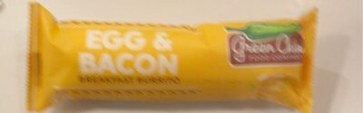 Hatch Chiles Egg & Bacon Cheddar Cheese Breakfast Burrito, Hatch Chiles Egg & Bacon Cheddar Cheese