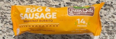 Mild Egg, Sausage & Cheddar Cheese Breakfast Burrito, Mild Egg, Sausage & Cheddar Cheese