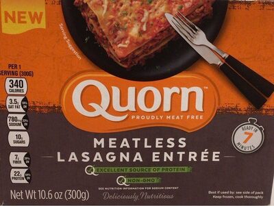 Meatless Lasagna Entre