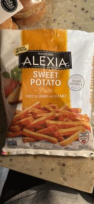 Sweet Potato Fries With Sea Salt, Sea Salt