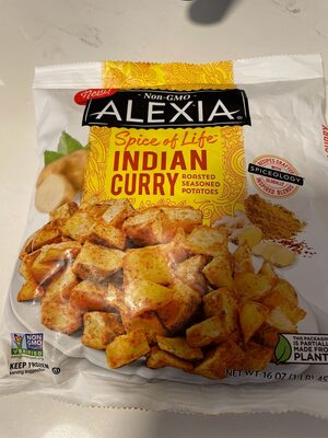 Indian Curry Roasted Seasoned Potatoes, Indian Curry