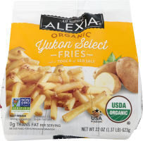Yukon Select Fries With A Touch Of Sea Salt