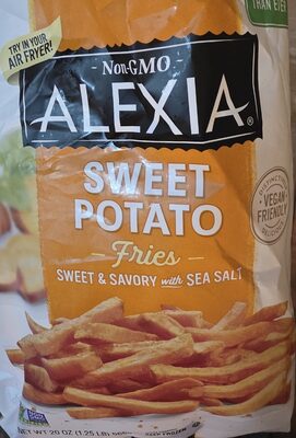Sweet Potato Fries With Sea Salt